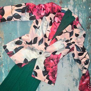 Floral Blazer